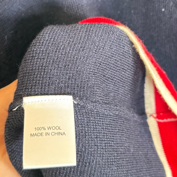 Tuckernuck Lauren Oversized Wool Cardigan Navy - Picture 5 of 7